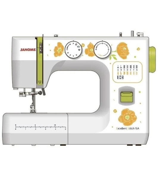 Швейная машина Janome Excellent Stitch 15A белый