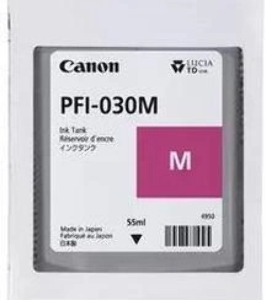 Картридж струйный Canon INK TANK PFI-030 MAGENTA пурпурный (55 мл.)