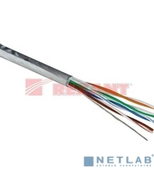 Кабель витая пара Rexant FTP 4PR 24AWG, cat.5e STRANDED (бухта 305 м)