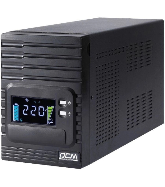 Источник бесперебойного питания Powercom Smart King Pro+ SPT-1000-II LCD 800Вт 1000ВА черный