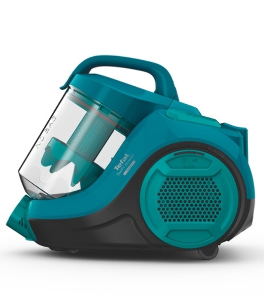 Пылесос Tefal TW2922EA бирюзовый/черный, 750/2100Вт, уборка сухая, пылесборник контейнер 1.5 л