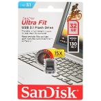 Флешка USB Sandisk CZ430 Ultra Fit (SDCZ430-032G-G46), 32Gb, USB 3.1, R/W 130/40, черный, фото6