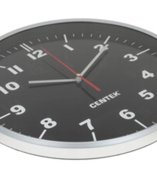 Часы настенные Centek СТ-7100 черный