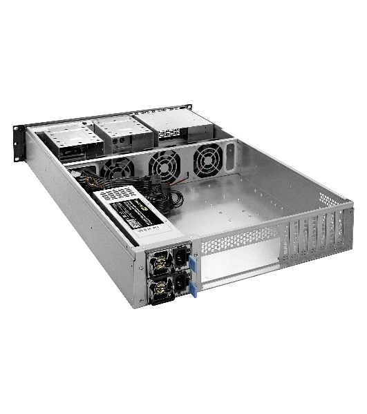 Серверная платформа ExeGate EX293875RUS Pro 2U650-06/2U2098L (RM 19', высота 2U, глубина 650, Redundant БП 2x1000W, USB)