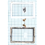 Сенсорное стекло (тачскрин) FPC-TP070247(V1801)-01, белое, фото3