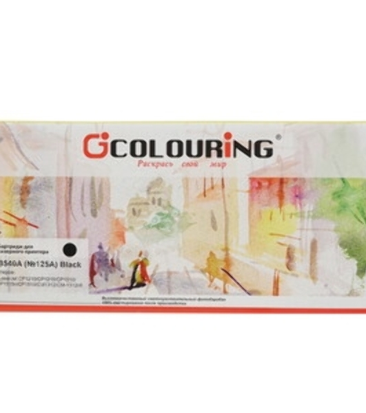 Картридж лазерный Colouring CG-CB540A/716 черный (2200 стр.) для принтеров HP Color LaserJet CP1210/CP1215/CP1510/CP1518/CM1300/1312/Canon Color Shot LBP 5050/5970/5975/MF-8030/8040/8050