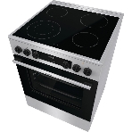 Плита электрическая Gorenje GECS6C70XC серебристый, конфорок 4 электрических, духовка 71 л, 60 см x 85 см x 60 см, фото7