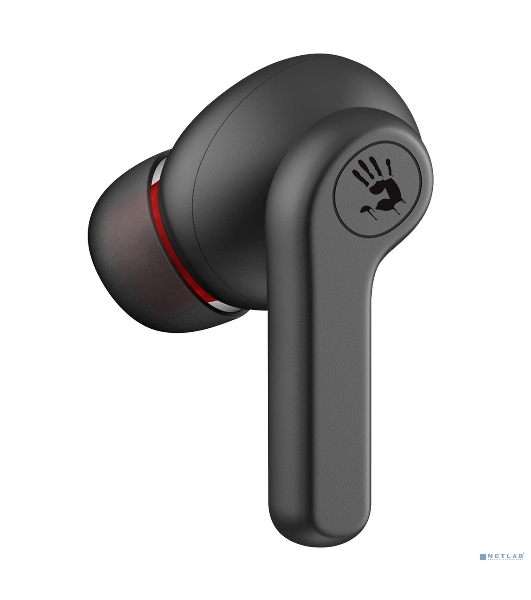 Наушники TWS A4Tech Bloody M30 черный/красный, внутриканальные, Bluetooth, до 22 ч