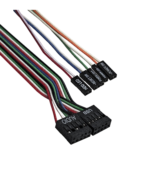 Компьютерный корпус ExeGate EX268691RUS Компьютерный корпус MiniITX ExeGate MI-207 Black, miniITX/mATX, (M450, 80мм), 2хUSB, Audio