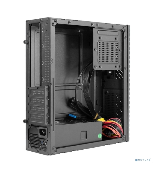 Компьютерный корпус Desktop ExeGate MI-302U-450 (mATX/mini-ITX, TPS450 8см, 1хUSB+1хUSB 3.0, HD аудио, черный)