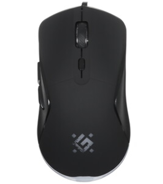 Мышь проводная Defender Arga GM-049 черный, 3600 dpi, USB, кнопки - 6