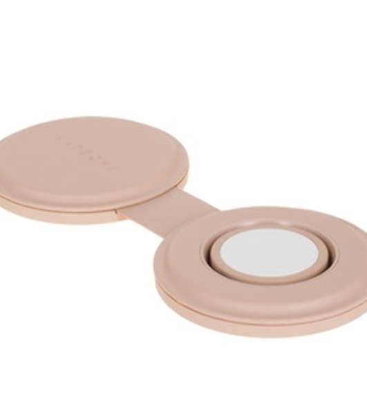 Переносное зарядное устройство Satechi Qi2 OntheGo 2-in-1 Wireless Charger, нежно-розовый