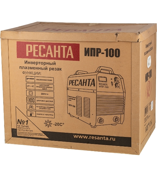 Резак плазменный Ресанта ИПР-100 инвертор CUT