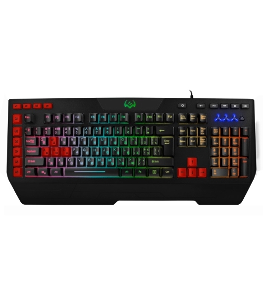 Клавиатура SVEN KB-G9600 проводная, USB Type-A, чёрный