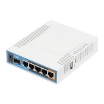 Сетевое оборудование MikroTik RB962UiGS-5HacT2HnT Роутер 2.4+5ГГц, 802.11a/b/g/n/ac, 5x Ethernet 1G, 1x SFP, фото 1