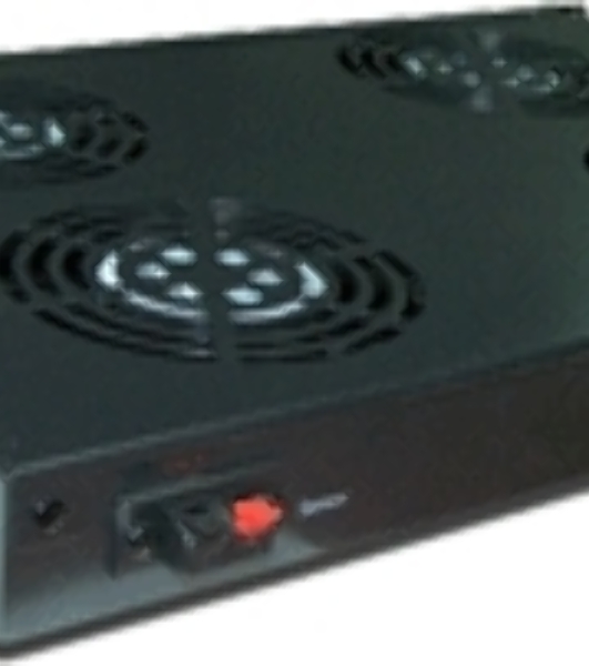 Блок 2-х вентиляторов Lanmaster 19', с термостатом, 1U TWT-CBB-FANB2-RACK-T (упак.:1шт) 1м