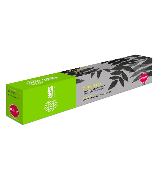 Картридж лазерный Cactus CS-TK8115Y желтый (6000 стр.) для Kyocera Mita Ecosys M8124cidn/M8130cidn