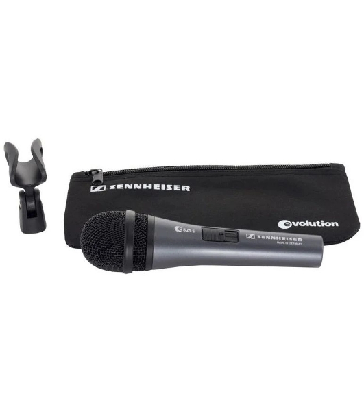 Микрофон проводной Sennheiser E 825-S черный