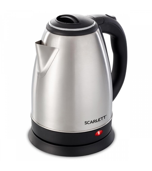 Чайник электрический Scarlett SC-EK21S26 1.8л. 1800Вт серебристый (корпус: нержавеющая сталь)