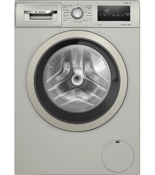 Стиральная машина Bosch WAN2420XME серебристый, загрузка фронтальная 8 кг, 1200 об/мин., класс: А+++