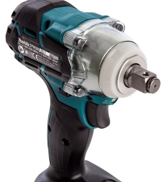 Гайковерт акк Makita DTW285Z18В, Li-ion, 0-1800\2600\3500у\м, 280Нм, квадр1\2', подсв, М10-М20