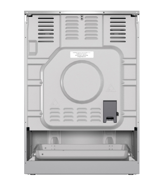 Плита электрическая Gorenje GECS6C70XC серебристый, конфорок 4 электрических, духовка 71 л, 60 см x 85 см x 60 см