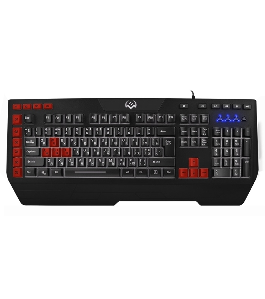 Клавиатура SVEN KB-G9600 проводная, USB Type-A, чёрный