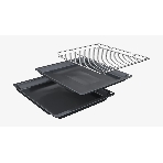 Встраиваемый духовой шкаф Bosch CMG978NB1 Accent line с микроволновой печью и 22 типами нагрева, 45.5x59.5x54.8 см, 45л, дисплей,инвертор,SoftClose и SoftOpen, Bosch Assist, черный. Телескопические направляющие 1 уровень,пиролитическая очистка,многоточечный термощуп PerfectRoast, фото6