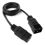 Кабель питания для UPC Gembird/Cablexpert, 1.5м, С19 - C20, 16А, черный, с заземлением, фото2
