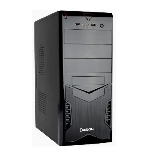 Компьютерный корпус Miditower ExeGate CP-601 Black, ATX, (CP450W, 80мм), 2хUSB, Audio, фото4
