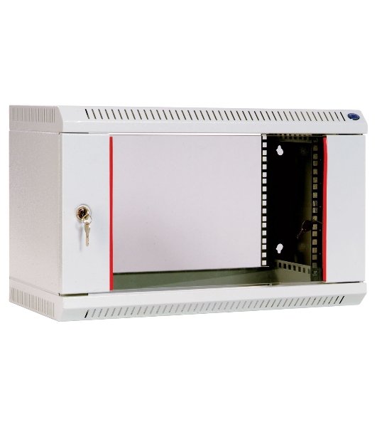 Шкаф телеком. настен, 6U, 600x650 дверь стекло (ШРН-6.650) (1 коробка)