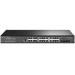 Коммутатор JetStream 24-port Gigabit L2/L2+ Managed Switch with 4 SFP slots, support SDN controller, 1U, фото2