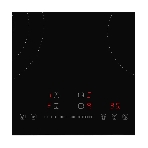 Встраиваемые электрические панели Kuppersberg ECS 639 F Электрическая независимая варочная панель, стеклокерамика KANGER, ширина 60 см, 4 зоны ускоренного нагрева HI-Light, управление электронное сенсорное/слайдер, 5 цифровых дисплев, 9 уровней мощности, автомаическое отключение, защита от детей/блокировка панели управления, индикаторы остаточного тепла, таймер, Stop & Go, черный, фото5