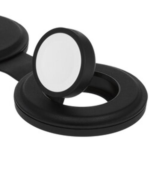 Переносное зарядное устройство Satechi Qi2 OntheGo 2-in-1 Wireless Charger, черный