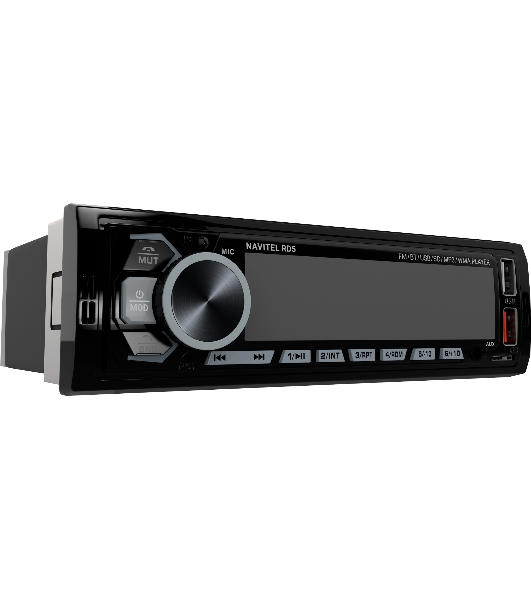 Автомагнитола Navitel RD5, 1 DIN, Bluetooth, USB Type-A, AUX, пульт ДУ