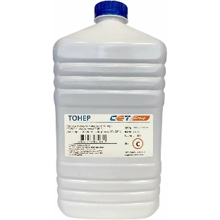 Тонер CET CE28-C голубой (бутылка 500гр.) для Konica Minolta Bizhub C258/308/368/227i/257i