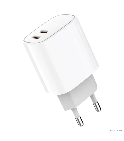 Сетевое зарядное устройство Rexant с двумя портами USB-C + USB-C, 20 Вт