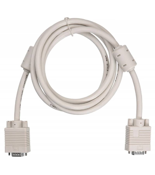 Кабель VGA Buro CAB016S-06 VGA HD15 (m)/VGA HD15 (m) 1.8м феррит.кольца
