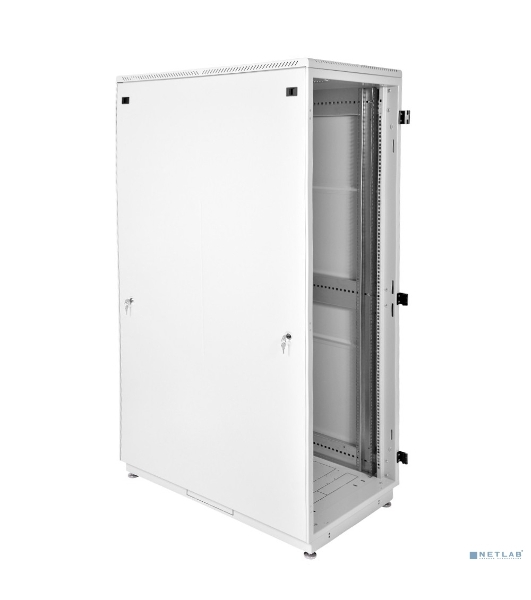 Шкаф телекоммуникационный напольный 42U (600x600) дверь металл (3 места), ШТК-М-42.6.6-3ААА