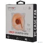 Вентилятор для корпуса Crown CMCF-12025S-1213 прозрачный/оранжевый, 120 мм, 1650 об/мин, 28 дБ, 3 pin, фото12
