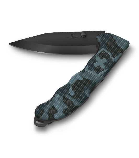 Нож перочинный Victorinox Evoke BSH Alox Navy (0.9425.DS222) 136мм 4функц. синий камуфляж подар.коробка