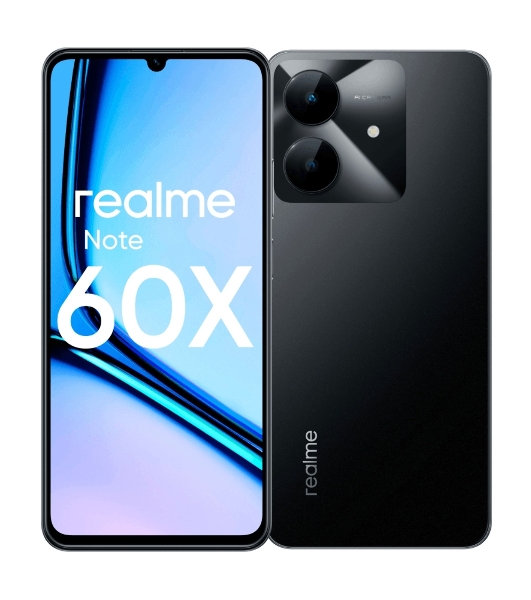 Смартфон Realme Note 60х RMX3938 3/64Gb, черный