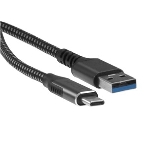 Кабель USB3.2 Gen2, AM->CM, 10Gbs, All Shell 3м VCOM CU401M-3M, фото4