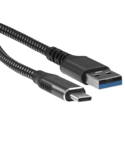 Кабель USB3.2 Gen2, AM->CM, 10Gbs, All Shell 3м VCOM CU401M-3M