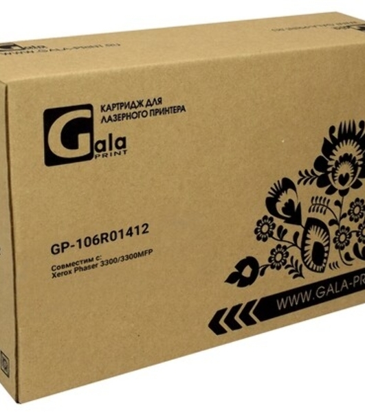 Картридж лазерный GalaPrint GP-106R01412 черный (8000 стр.) для Xerox Phaser 3300/3300MFP