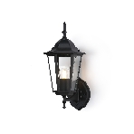 Уличный настенный светильник Ambrella light ST2010 BK/CL черный/прозрачный IP54 E27 max 40W 360*150*210, фото6