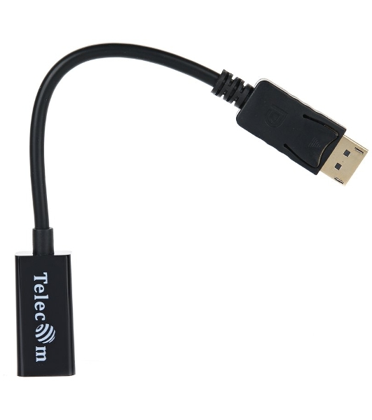 Кабель-переходник DP --> HDMI-F 0.2m, Telecom (TA553)