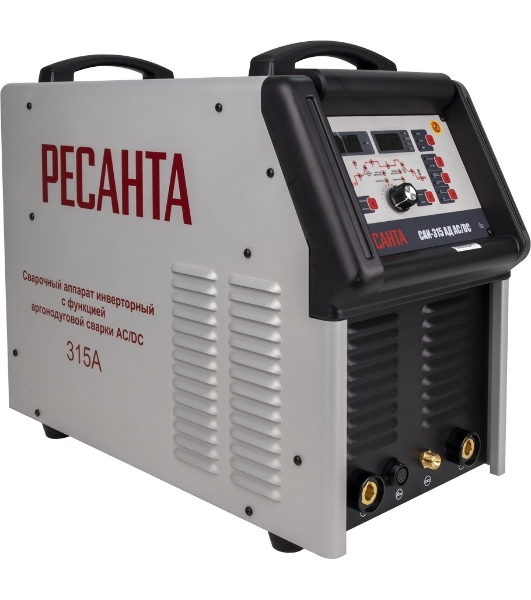 Сварочный аппарат Ресанта САИ-315АД инвертор MMA DC/TIG DC 13.8кВт