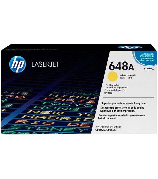 Картридж лазерный HP CE262A желтый для CLJ CP4025/CP4525 11000 стр.