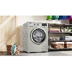 Стиральная машина Bosch WAN2420XME серебристый, загрузка фронтальная 8 кг, 1200 об/мин., класс: А+++, фото9
